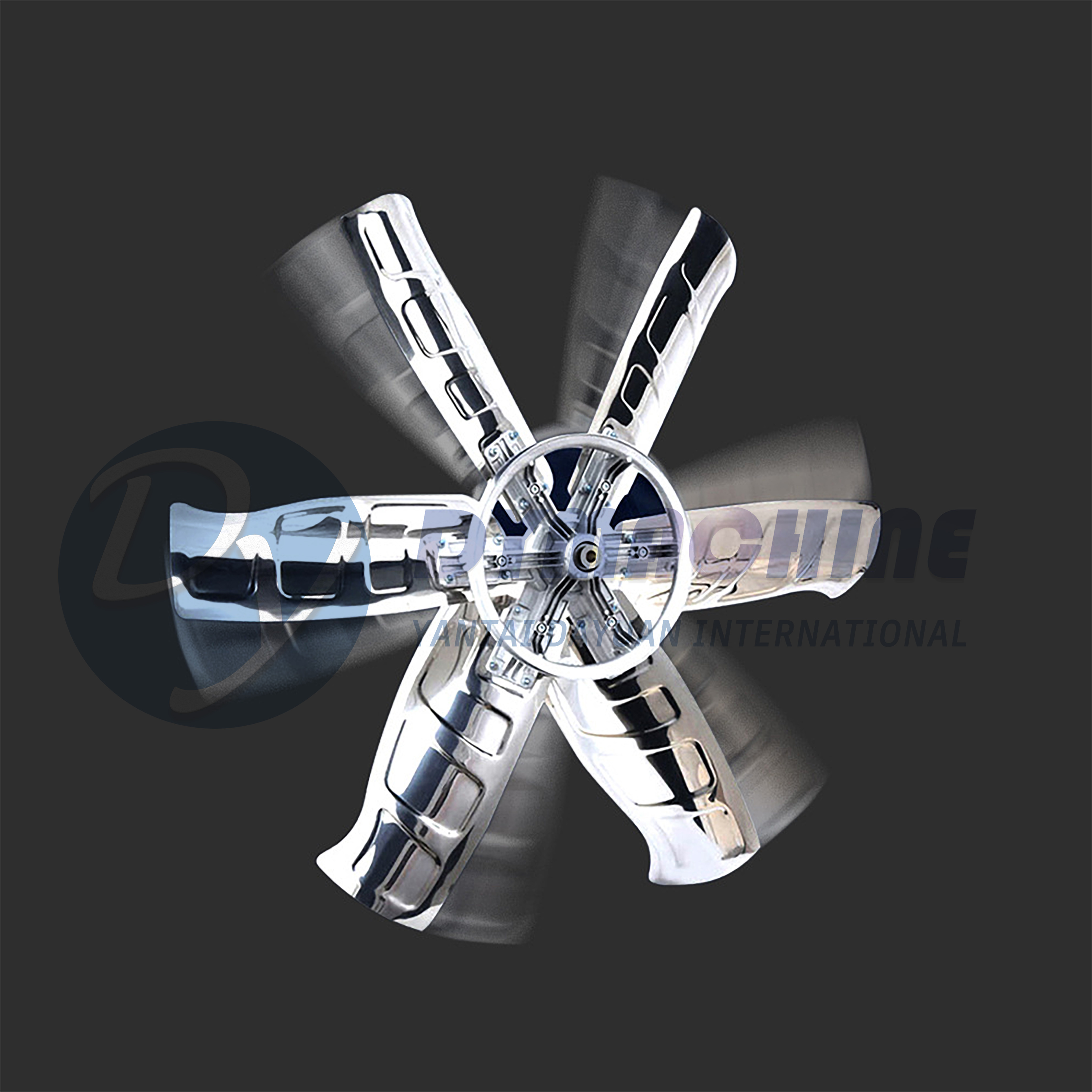 DYMACHINE Industrial Variable Frequency Motor Axial Fan Negative Pressure Fan