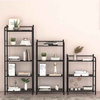 3/4/5 Tier Bathroom Storage Open Shelf Unit Free-Standing Metal Corner Rack