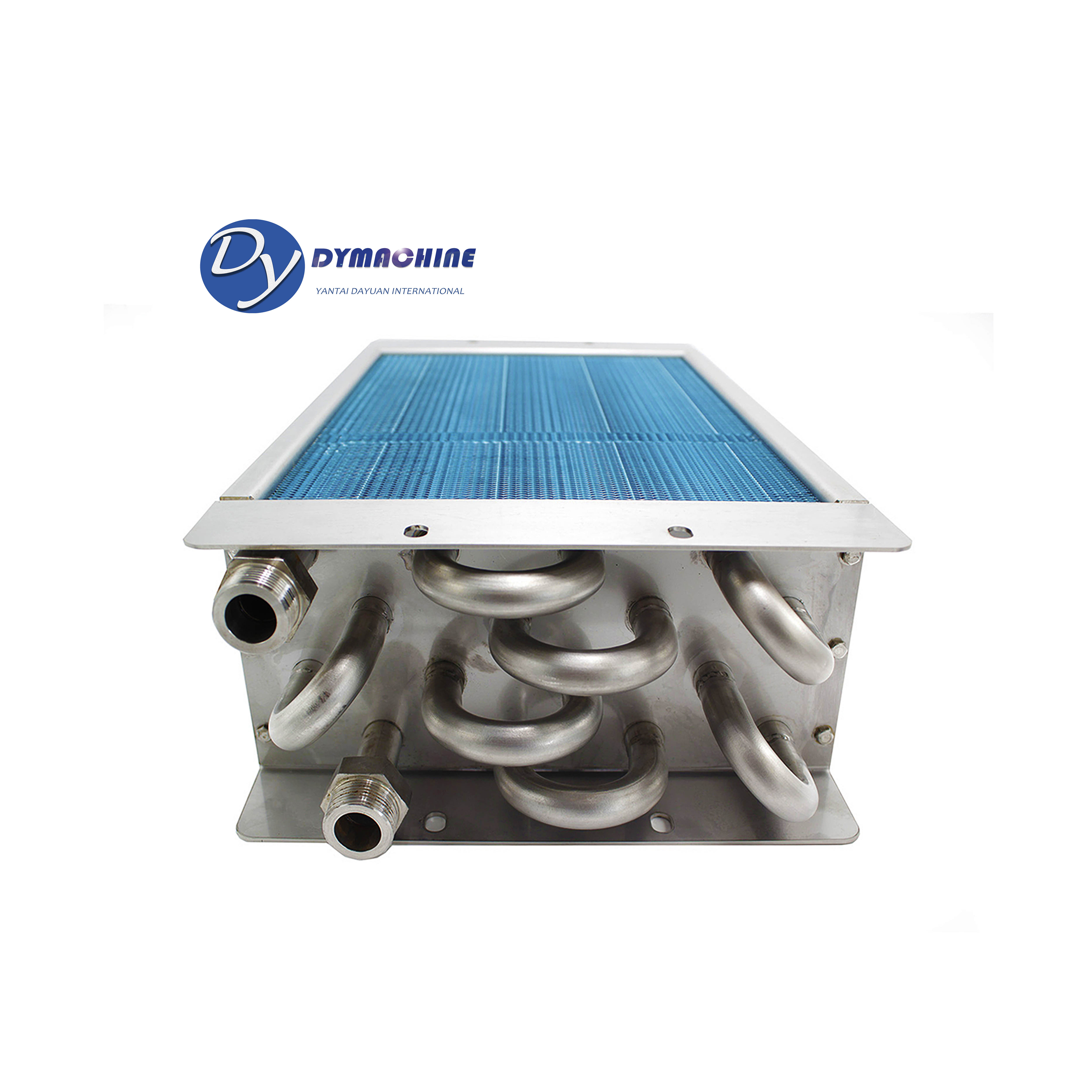 Industrial Stainless Steel Finned Tube Crossflow Air To Air Heat Exchanger