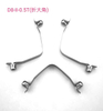 custom stainless steel V Shape Positioning Shrapnel Snap clip