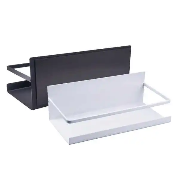 Magnetic Suction Storage Shelf Installation Free Kitchen Refrigerator Storage Racks