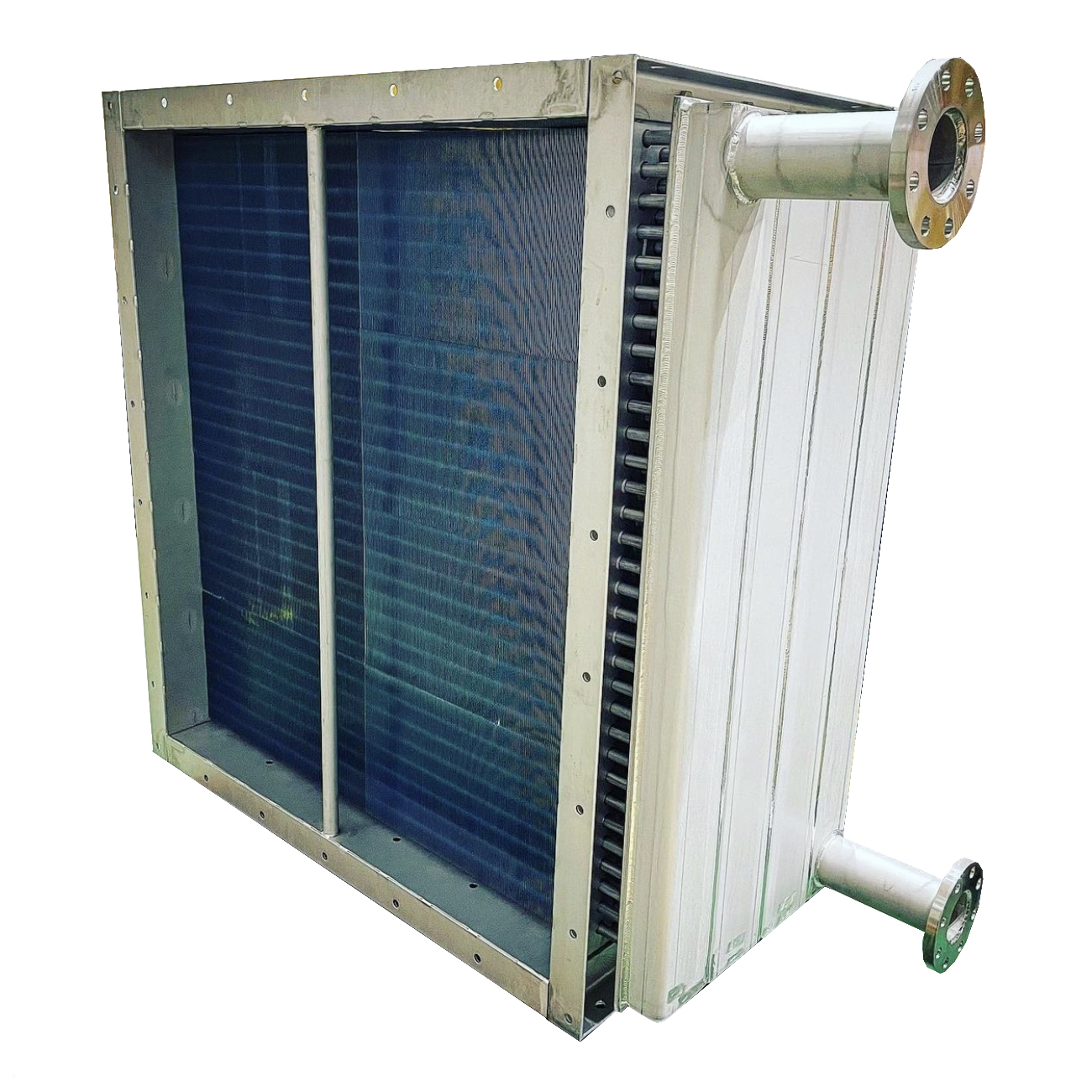 Customized China Industrial Condenser Stainless Steel Water To Air Finned Tube Heat Exchanger