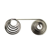 Nickel Coated Music Wire Metal Coil Battery Spring for Industrial