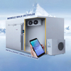 Supermarket Mobile Intelligent Remote Control Walkin Cooler Freezer Storage Cold Room