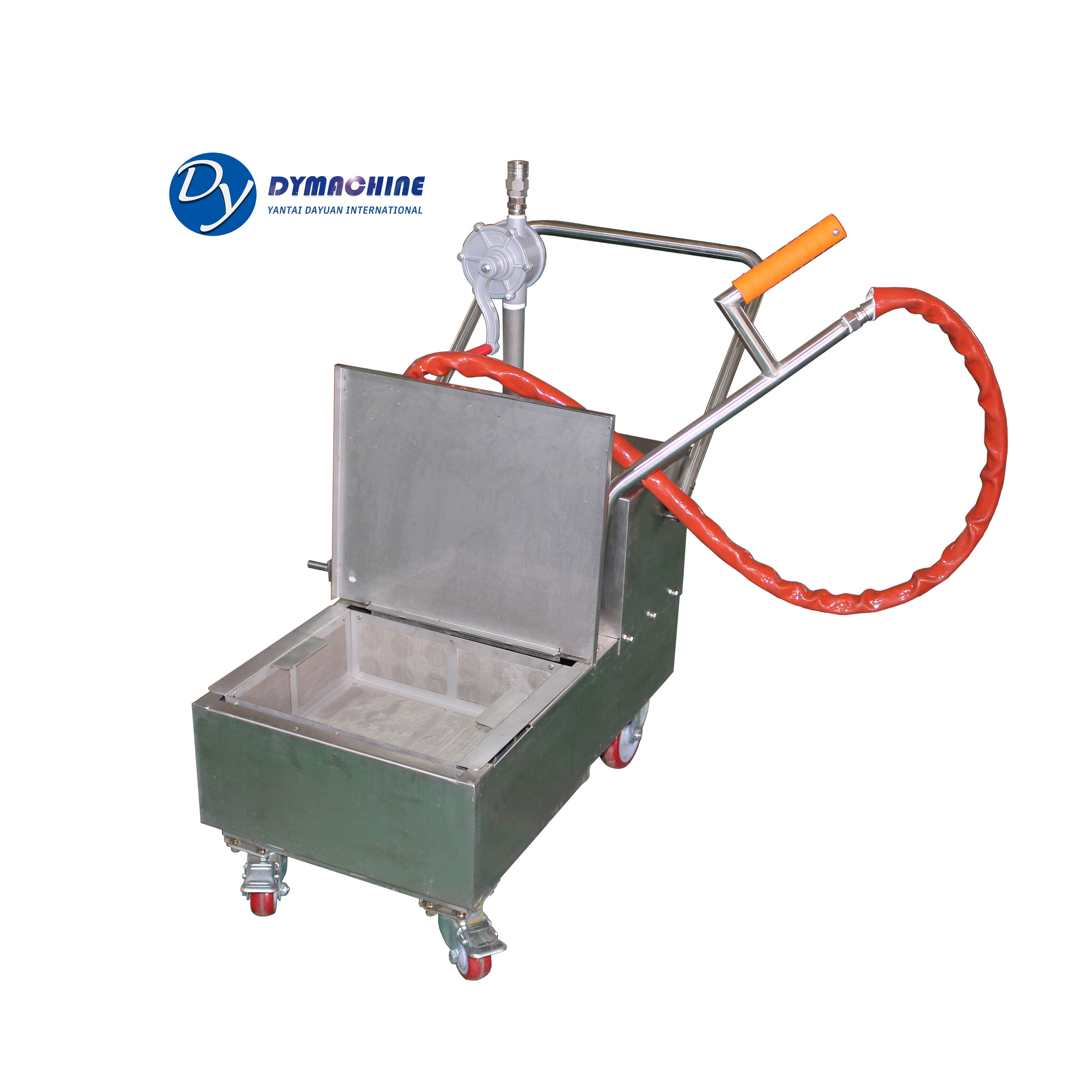 Stainless Steel Waste Fry Cooking Oil Filter Machine 