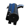 Steel Powder Coating Tube Shell And Tube Heat Exchanger Chiller Evaporator